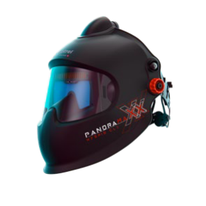Optrel® Panoramaxx Pure Air Hybrid CLT-Black: Fresh Air Laser-Welding Helmet (e3000/X)