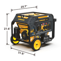 FIRMAN® Dual Fuel 4550W Portable Generator Electric Start with CO Alert #H03654