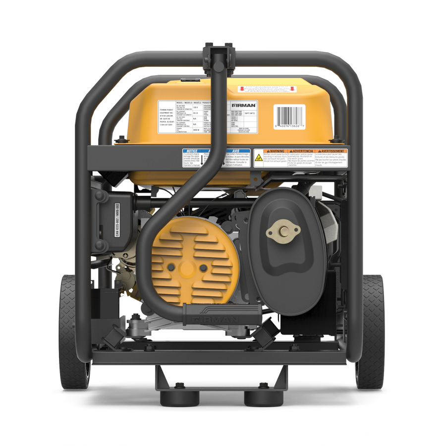 FIRMAN® Gas Portable Generator 4550W Remote Start with CO Alert #P03628