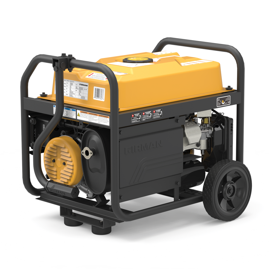 FIRMAN® Gas Portable Generator 4550W Remote Start with CO Alert #P03628
