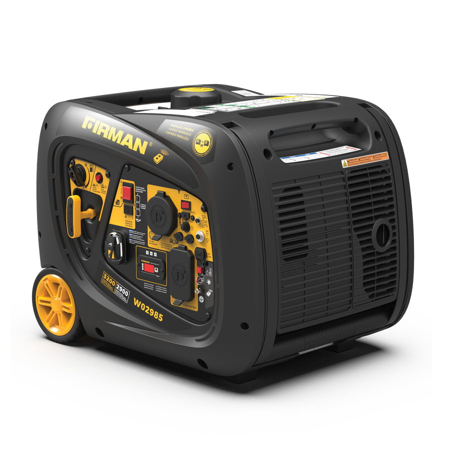 FIRMAN® Inverter Portable Generator 3200W Remote Start #W02985
