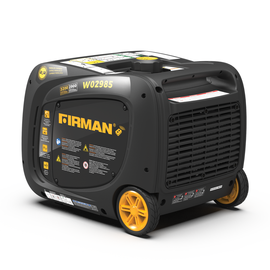 FIRMAN® Inverter Portable Generator 3200W Remote Start #W02985