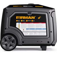 FIRMAN® Gas Inverter Portable Generator 6850/5500 Watt Remote Start 120/240V CO Alert #W05583
