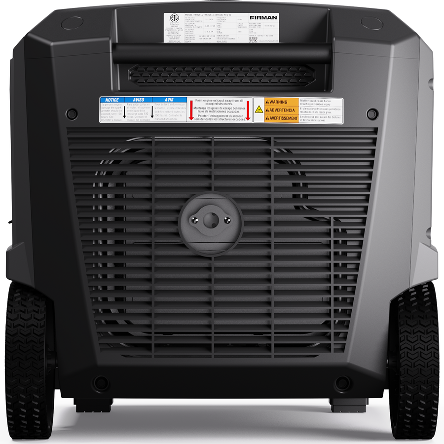 FIRMAN® Gas Inverter Portable Generator 6850/5500 Watt Remote Start 120/240V CO Alert #W05583