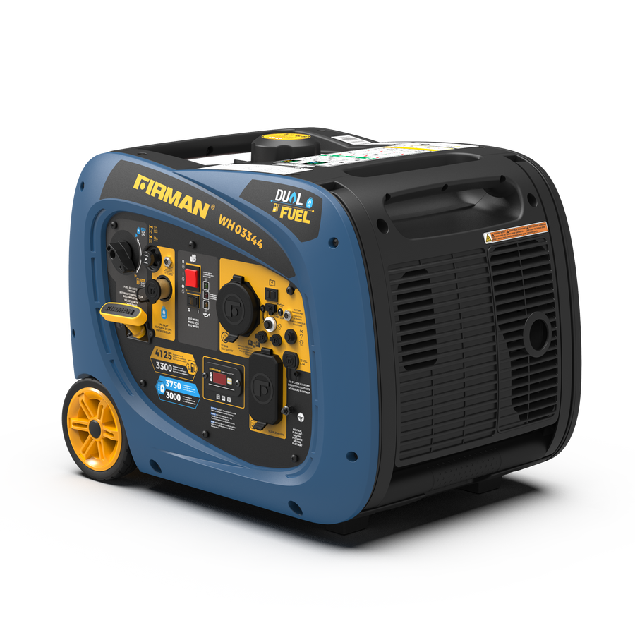 FIRMAN® Dual Fuel Inverter Portable Generator 4125W Electric Start #WH03344