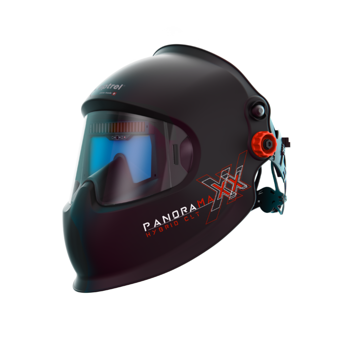 Optrel® Panoramaxx Hybrid CLT-Black: Laser-Welding Helmet
