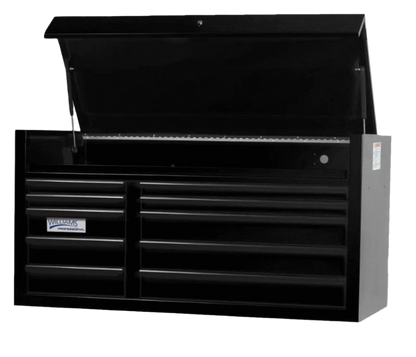 Williams #W55TC10 - 10B - 10BL - 10Y 55" Wide x 24" Deep 10-Drawer Tool Chest, Professional Series