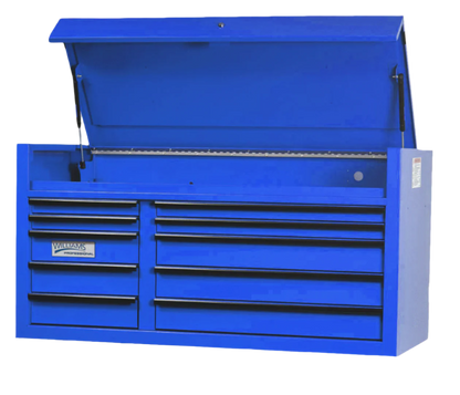 Williams #W55TC10 - 10B - 10BL - 10Y 55" Wide x 24" Deep 10-Drawer Tool Chest, Professional Series