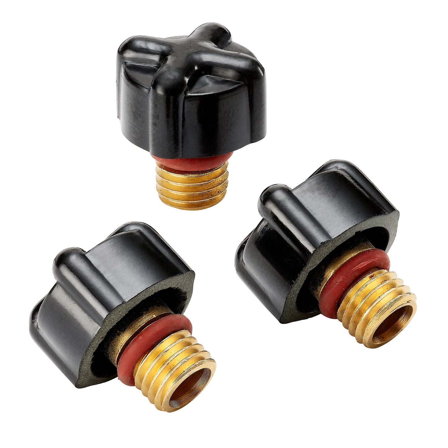 Primeweld Short Back Cap With O-RING 200S (41V33) FOR 9/20 STYLE TORCHES (2 SERIES) - 3 PACK