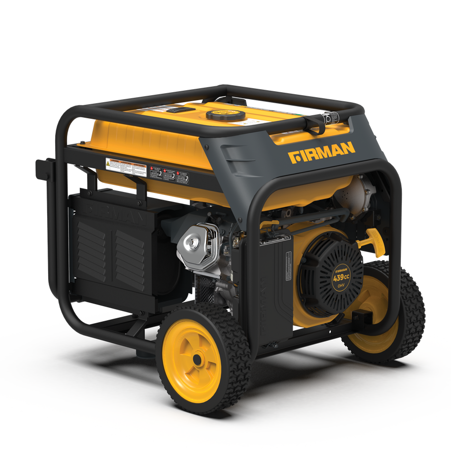 FIRMAN® Dual Fuel Portable Generator 5700W Electric Start 120/240V #H05751