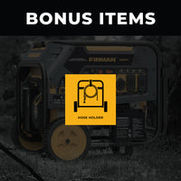 FIRMAN® Dual Fuel Portable Generator 5700W Electric Start 120/240V #H05751