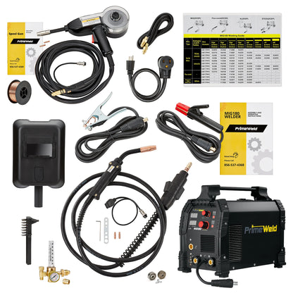 PrimeWeld MIG180 180-Amp MIG Welder With Spool Gun