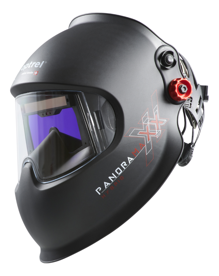 Optrel® Panoramaxx Hybrid - Black: Laser-Welding Helmet