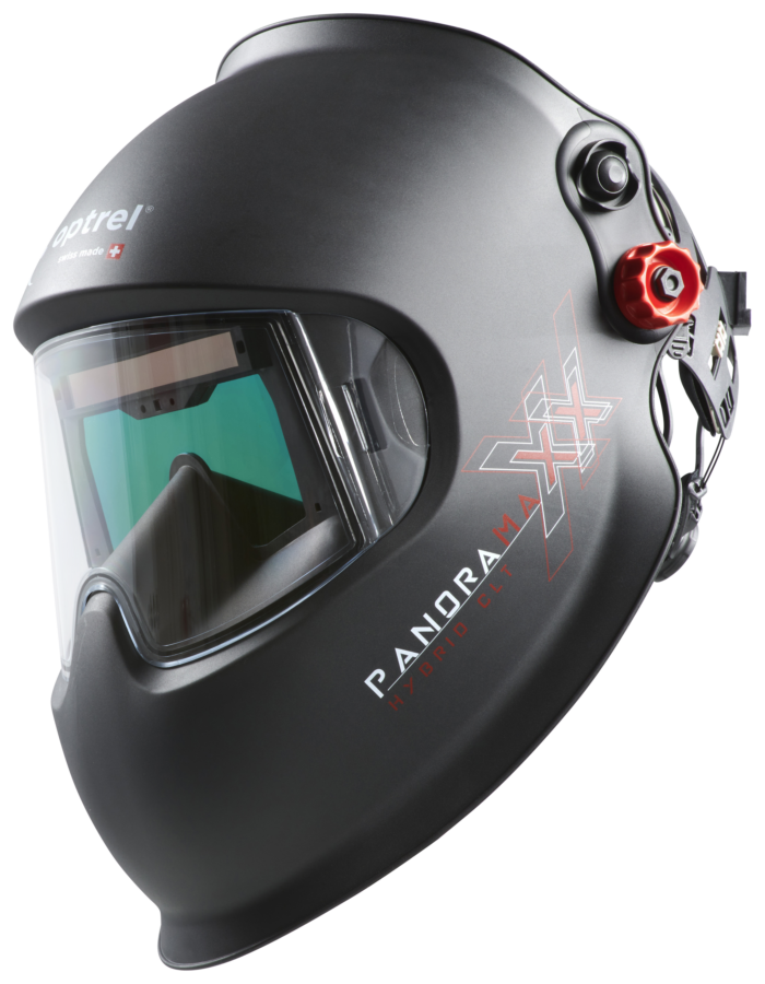Optrel® Panoramaxx Hybrid CLT-Black: Laser-Welding Helmet