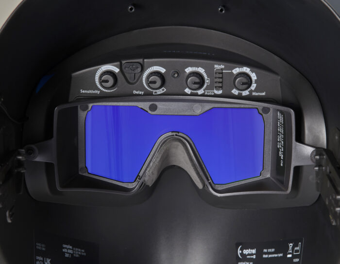 Optrel® Panoramaxx Hybrid - Black: Laser-Welding Helmet