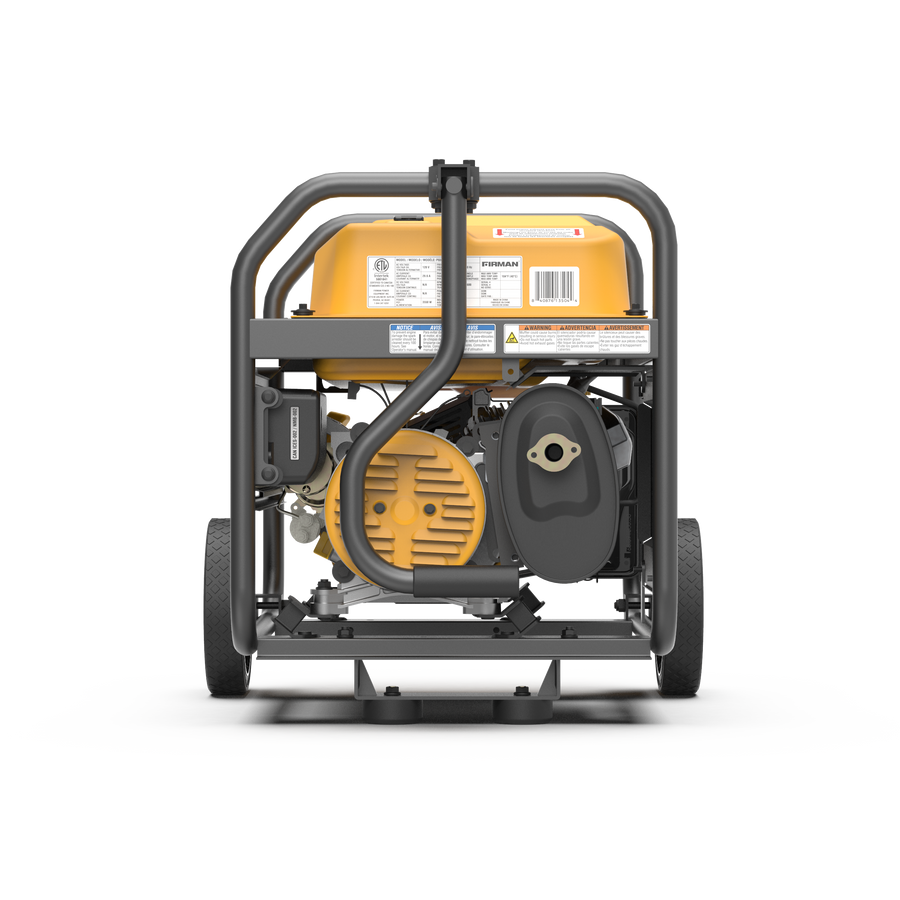 FIRMAN® Gas Portable Generator 4450W Recoil Start 120V with CO alert #P03504