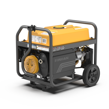 FIRMAN® Gas Portable Generator 4450W Recoil Start 120V with CO alert #P03504