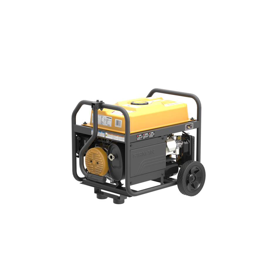 FIRMAN® Gas Portable Generator 4550W  Remote Start 120V #P03608