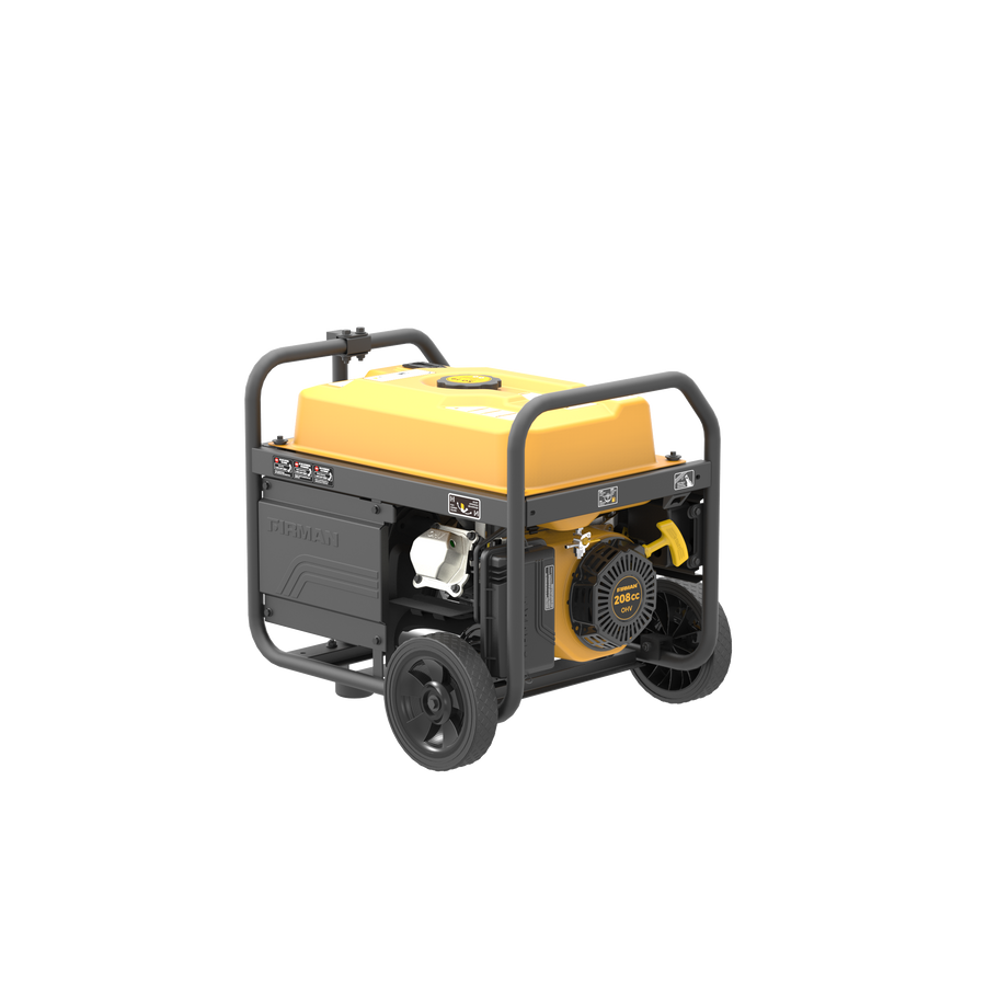FIRMAN® Gas Portable Generator 4550W  Remote Start 120V #P03608