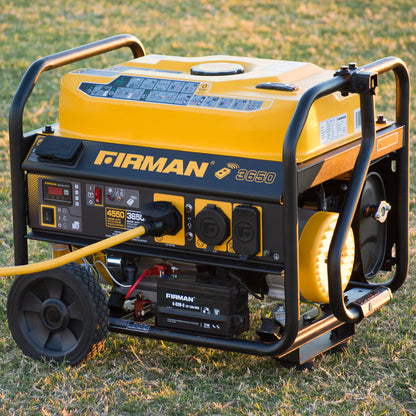 FIRMAN® Gas Portable Generator 4550W  Remote Start 120V #P03608