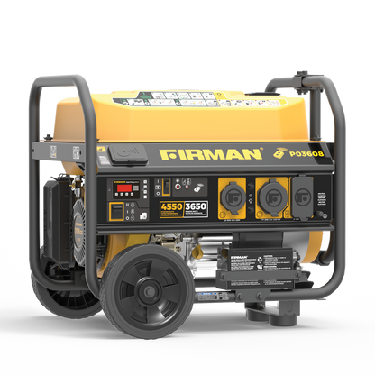 FIRMAN® Gas Portable Generator 4550W  Remote Start 120V #P03608
