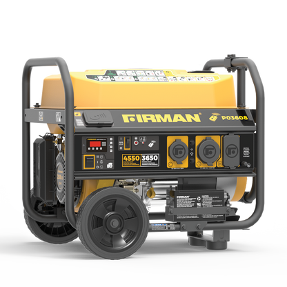 FIRMAN® Gas Portable Generator 4550W  Remote Start 120V #P03608