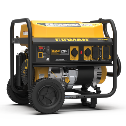 FIRMAN® Gas Portable Generator 8350W Recoil Start 120/240V #P06701