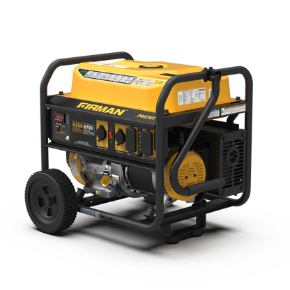 FIRMAN® Gas Portable Generator 8350W Recoil Start 120/240V #P06701
