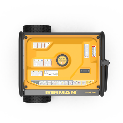 FIRMAN® Gas Portable Generator 8350W Recoil Start 120/240V With CO Alert #P06702