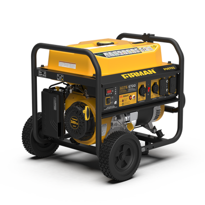 FIRMAN® Gas Portable Generator 8350W Recoil Start 120/240V With CO Alert #P06702
