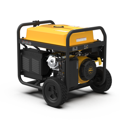 FIRMAN® Gas Portable Generator 8350W Recoil Start 120/240V With CO Alert #P06702