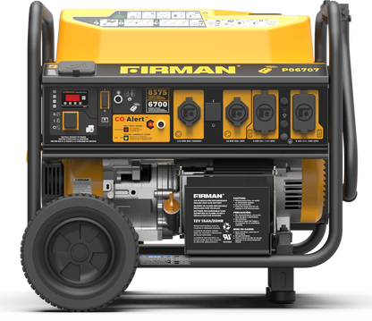 FIRMAN® Gas Portable Generator 8375W Remote Start 120/240V #P06707