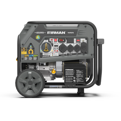 FIRMAN® Tri Fuel Portable Generator 9400W Electric Start 120/240V with CO Alert #T07573