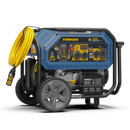 FIRMAN® Tri Fuel  Portable Generator 10000/8000W Electric Start With CO Alert #T08073