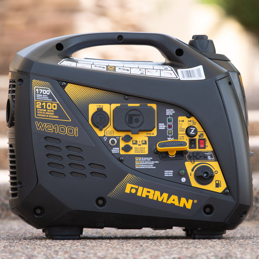 FIRMAN® Inverter Portable Generator 2100W Recoil Start #W01781