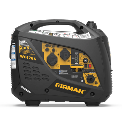 FIRMAN® Inverter Portable Generator 2100W Recoil Start #W01784