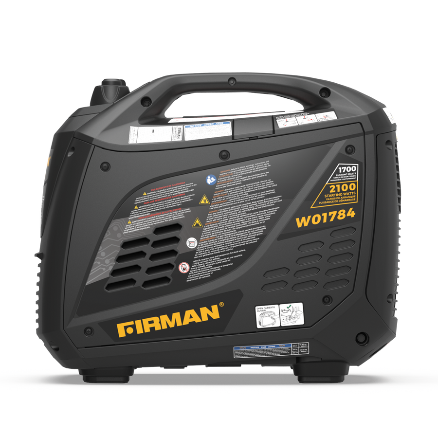 FIRMAN® Inverter Portable Generator 2100W Recoil Start #W01781