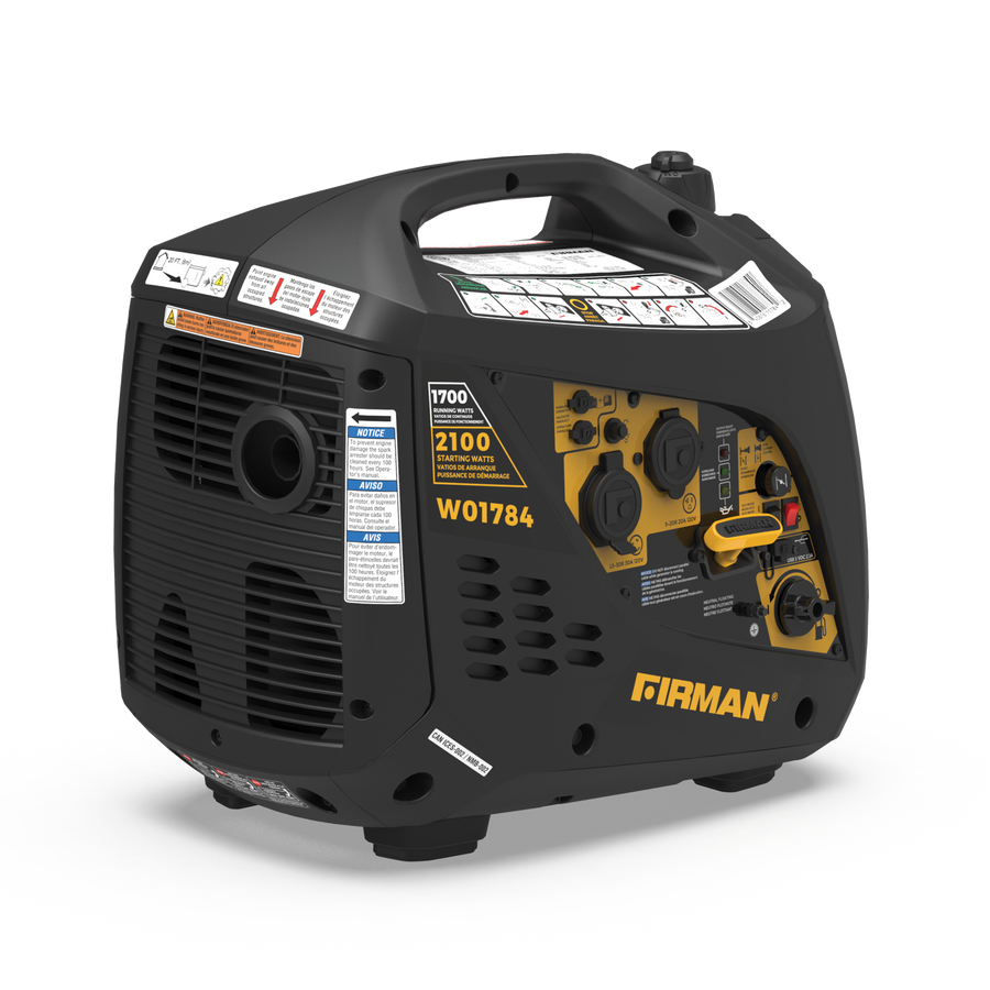 FIRMAN® Inverter Portable Generator 2100W Recoil Start #W01781
