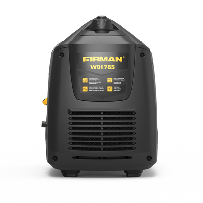 FIRMAN® Inverter Portable Generator 2100W Recoil Start with CO Alert #W01785