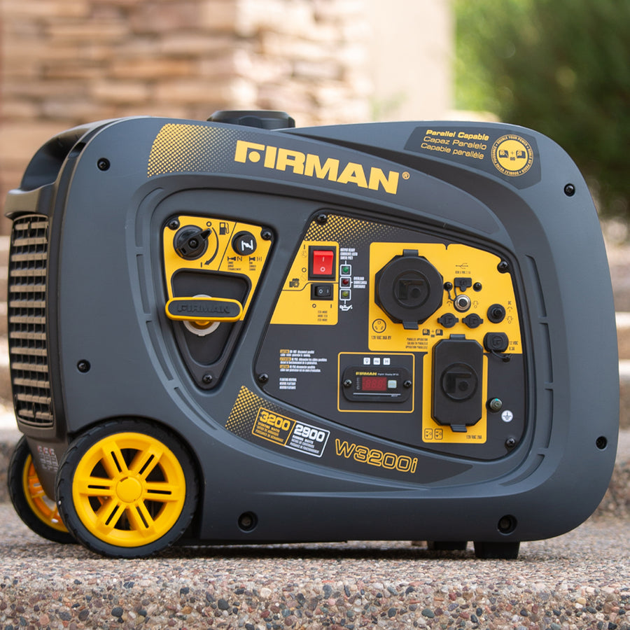 FIRMAN® Inverter Portable Generator 3200W Recoil Start #W02981
