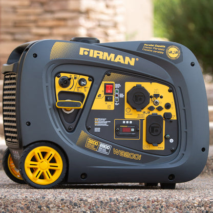 FIRMAN® Inverter Portable Generator 3200W Recoil Start #W02981