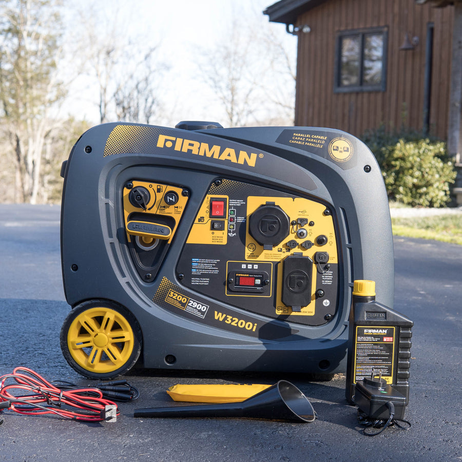 FIRMAN® Inverter Portable Generator 3200W Recoil Start #W02981