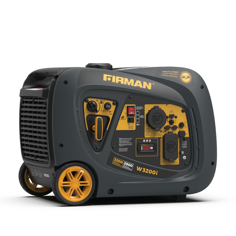 FIRMAN® Inverter Portable Generator 3200W Recoil Start #W02981