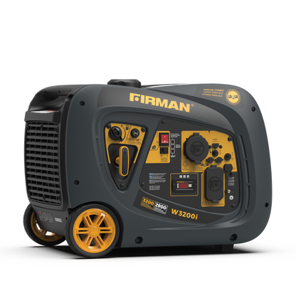 FIRMAN® Inverter Portable Generator 3200W Recoil Start #W02981