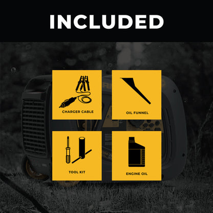FIRMAN® Inverter Portable Generator 3200W Recoil Start #W02981