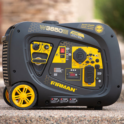 FIRMAN® Gas Inverter Portable Generator 3650W Electric Start #W03382