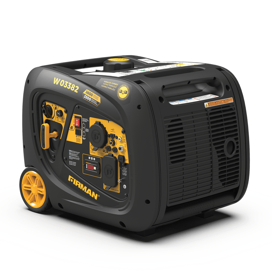 FIRMAN® Gas Inverter Portable Generator 3650W Electric Start #W03382