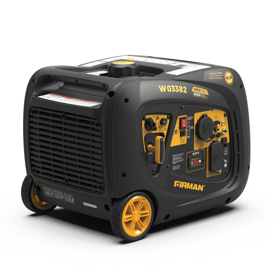 FIRMAN® Gas Inverter Portable Generator 3650W Electric Start #W03382