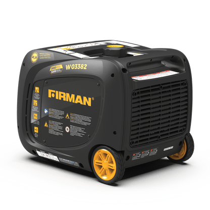 FIRMAN® Gas Inverter Portable Generator 3650W Electric Start #W03382