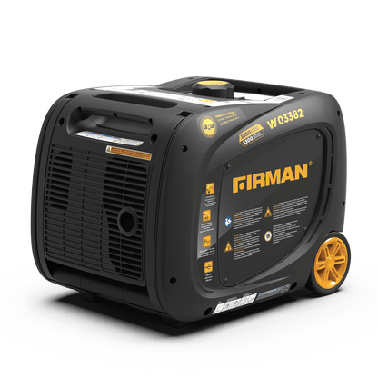 FIRMAN® Gas Inverter Portable Generator 3650W Electric Start #W03382